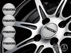 Mazda Decalcomanie Cerchi Stile Distintivi Ruota Lusso